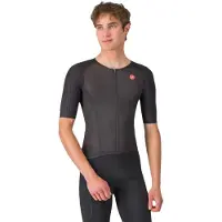 Castelli Free Speed 3 Race Short Sleeve Tri Jersey Noir S Homme