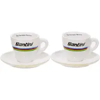 Santini Uci World Champion Espresso Tasse Transparent Transparent One Size