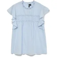 Vero Moda Chemisier 'VMTrine' bleu clair