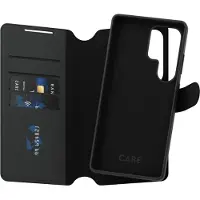 CARE by PanzerGlass Étui de télephone portefeuille Tango 2 en 1 avec MagSafe pour Samsung Galaxy S25 Ultra - Black