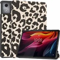 IMoshion Coque tablette Design Trifold Lenovo Tab K11 Plus - Leopard