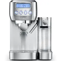 Caso 1821 Espresso Gourmet Latte Espressomaschine silber