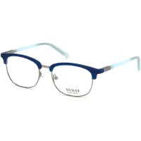 GUESS Gu3024-51091 Glasses Bleu Homme,Femme