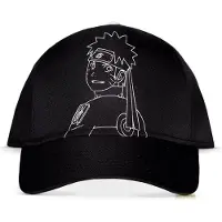 Difuzed Hommes, Casquette, Chapeau Naruto Blanc et, Noir, Blanc, (Taille unique)
