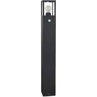 LUCANDE Luminaire Extérieur , Klemens, Noir, Terrasse, Aluminium, Moderne
