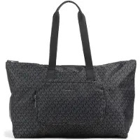 Michael Kors pour femme. 30T5STNT3C Tanner grand sac fourre-tout pliable et réversible avec impression du logo noir (OSFA), Casuel, Polister