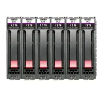 HP HPE MSA 14.4TB SAS 12G 10K SFF 2.5 6-Packung HDD
