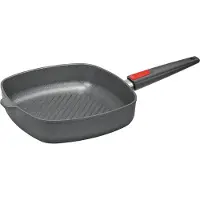 Woll 1628-1IL Pfanne Grillpfanne Quadratisch, Poêle + casserole, Noir