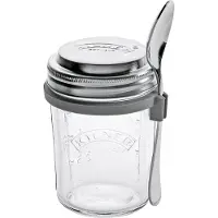 Kilner Frühstücksglas mit Löffel, 350 ml 102615 5010853253046
