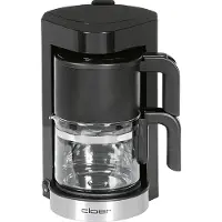 Cloer 5990 cafetière acier inoxydable pour 5 tasses noir