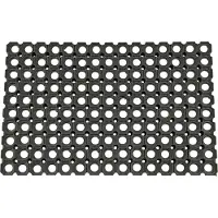 MD-ENTREE Tapis caoutchouc circulaire 40x60x2,3cm (60 x 40 cm)