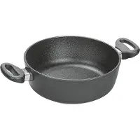 Woll 828IL Casserole ronde en aluminium, Poêle + casserole, Noir