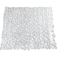 Wenko Tapis de Bain Paradise Transparent