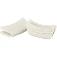 Le Creuset Poignée Silicone Le Creuset Meringue (Lot de 2)