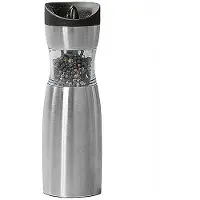 Kesper Moulin à poivre électrique 20cm Ø6,5cm acier inoxydable