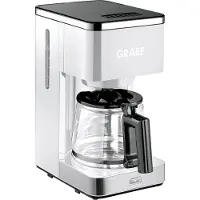 Graef FK401EU FK401 Kaffeemaschine weiß, 10 -15 Tassen