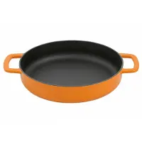 ComBekk Sous Chef 192124OR cocotte 24 cm double poignée, orange