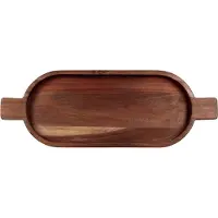 Asa selection Plat de Service ASA Selection Wood Ovale 49,6 x 18 cm