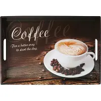 Kesper 5x , Plateau, Plateau de service Coffee 50x35cm