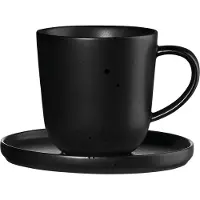 Asa selection Tasse à espresso avec soucoupe Selection Coppa Kuro, 80 ml