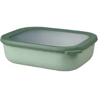 Mepal Bol multi-usages Cirqula 2000 ml sauge nordique, Boîte de conservation, Vert