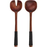 Asa selection Couverts à Salade ASA Selection Bois Acacia Nylon Poignée 24 cm