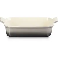 Le Creuset Plat à four Tradition, 26 x 19 cm, Plat à gratin, Gris