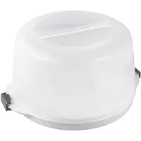 Dr. Oetker Boîte de transport de gâteaux Bake&Go, Boîte à gâteau, Blanc