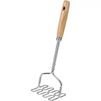 Metaltex Broyeurs de pommes de terre, Ustensiles de cuisine, Marron, Argent