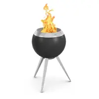 Höfats MOON 45 Feuerkorb mit hohem Fuss (45 cm)