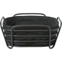 Blomus Corbeille à Pain Blomus Delara Black 20 cm