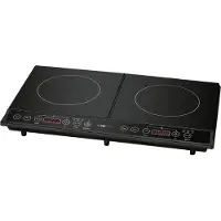 Clatronic DKI 3609 Plaque de cuisson double induction 3500Watt noir