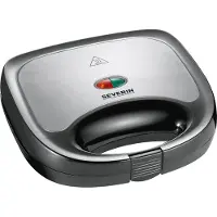 Severin SA 2969 - croque-monsieur - noir/inox brossé