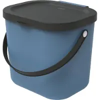 Rotho Abfallbehälter Albula 6l blue 106026 7610859212153