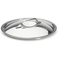 De Buyer Affinity Stainless Steel Lid 24 Cm Argenté