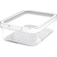 Rotho Sac de voyage Cauma Style 25L transparent/blanc