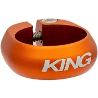 Chris King Saddle Clamp Orange 34.9 mm