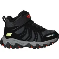 SKECHERS Chaussures basses 'Microspec Advance' jaune / rouge / noir / blanc