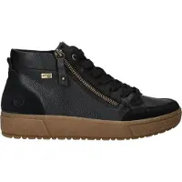 Remonte Chaussure à lacets 'Veterschoenen Hoog' noir