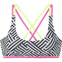 Buffalo Hauts de bikini citron vert / rose / noir / blanc cassé