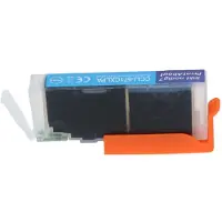 PrintAbout Cartouche compatible pour Canon CLI-571C XL - Cyan - Grande capacité