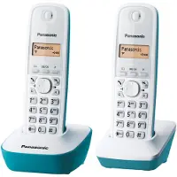 Panasonic KX-TG1612 Téléphone sans fil, identification de l'appelant, 15h de temps de conversation, 7 jours de veille, DECT