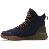 Columbia - Bottes imperméables et chaudes - Fairbanks Omni-Heat Abyss Dark Adobe pour Homme - Taille 42,5 - Noir