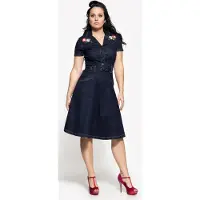 King Kerosin Queen Kerosin Swing Robe de jeans dames