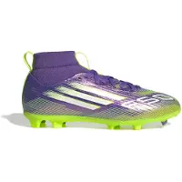 Adidas F50 League Mid Fg/mg Football Boots Violet EU 33
