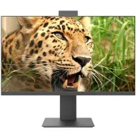 Nilox Monitor 24" IPS con Webcam Integrata e Regolabile NXM24REGWEB01