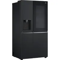 LG InstaView GSGV81EPLL frigo américain Pose libre 635 L E Noir