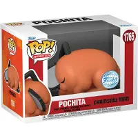 Funko POP! Figurine en vinyle POP! Movies de Chainsaw Man, Pochita endormi, exclusif heo, 9 cm
