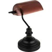 Globo Lampe de table ANTIQUE LBH 25x19x36 cm multicolore Lampe de table