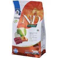 Farmina N&D Pumpkin Venison & Apple Adult - Venaison, Potiron & Pomme pour chats adultes - 300 g